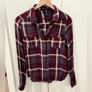 Paige button down top